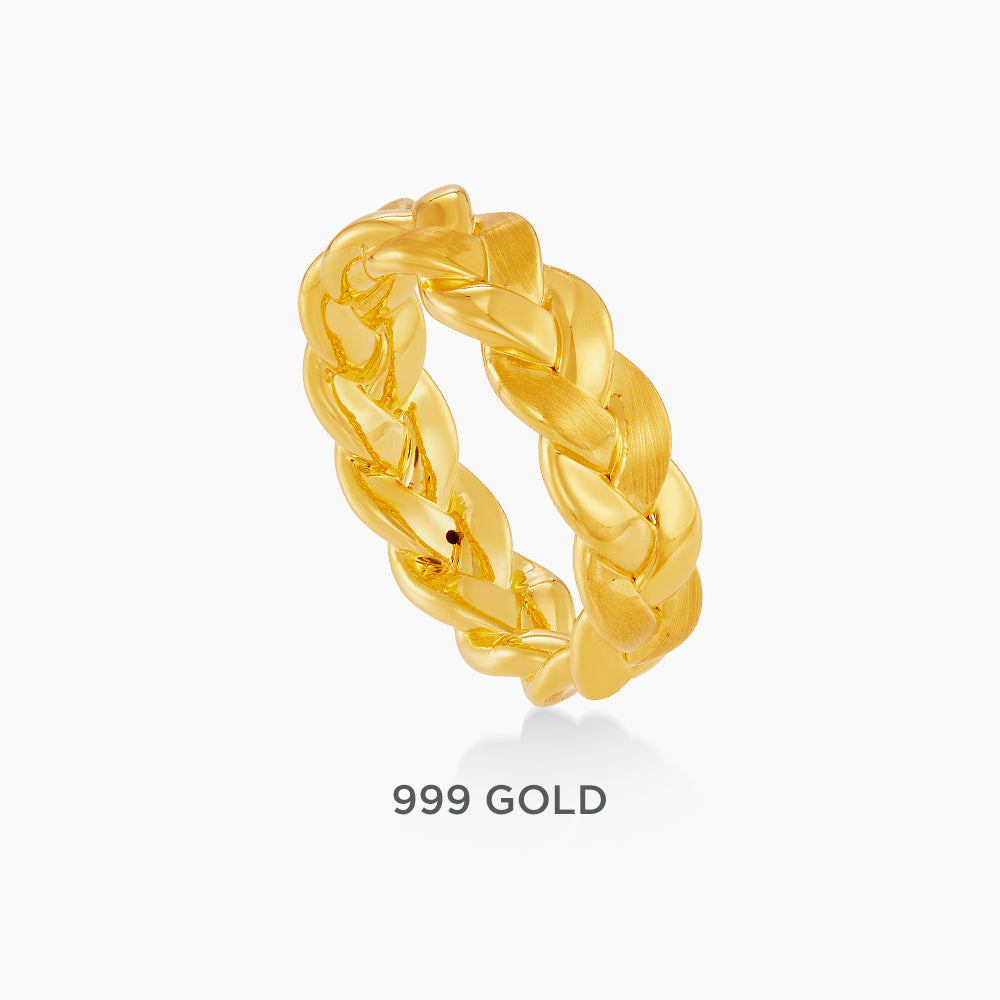 999/24K Yellow Gold Ring 9200067Y