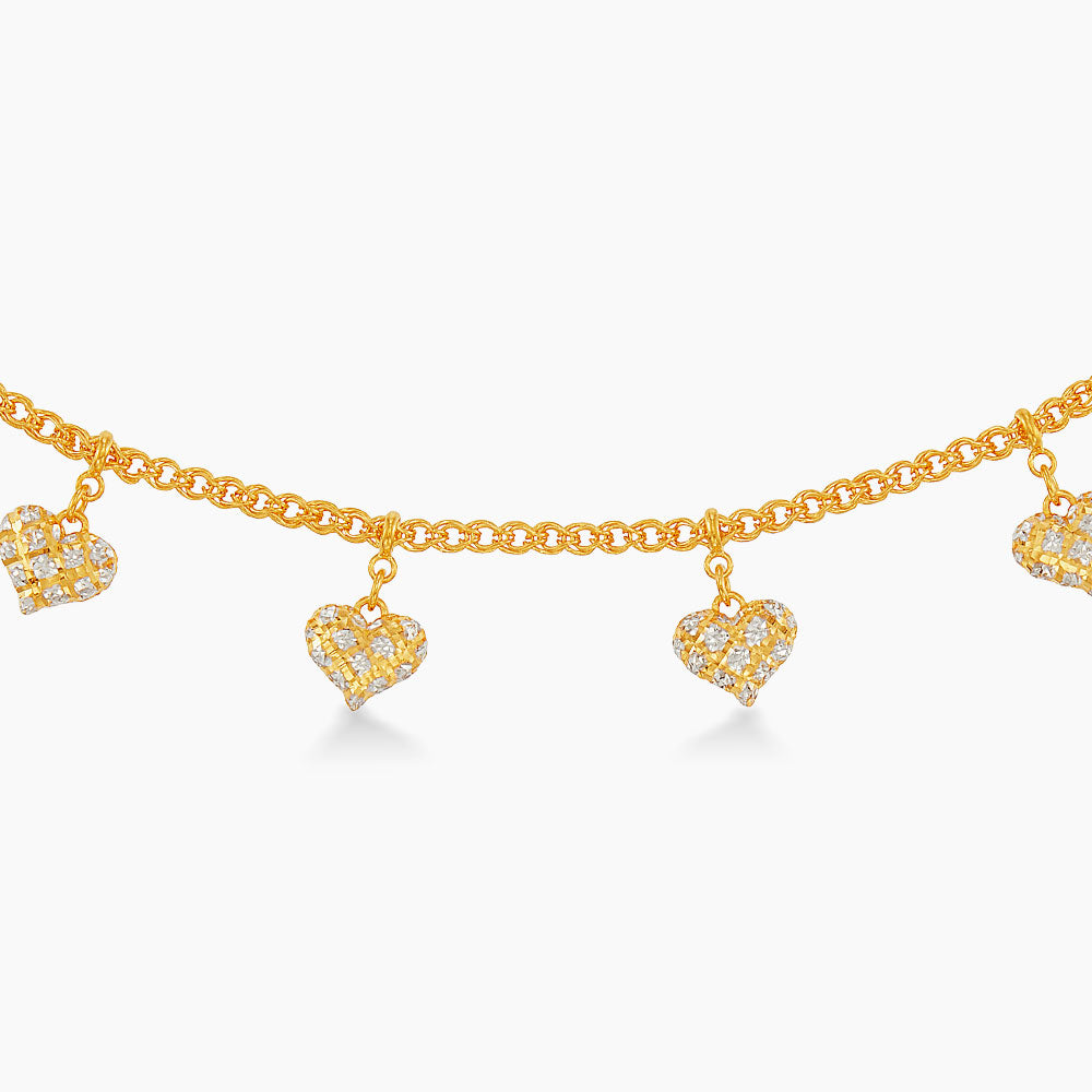 916/22K Yellow and White Gold Bracelet (for baby) 6700009YWBY