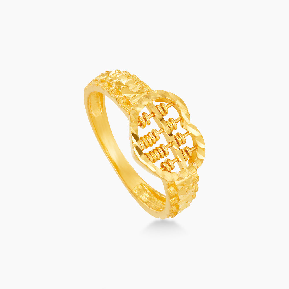 916/22K Yellow Gold Ring (Abacus) JZABR0040122