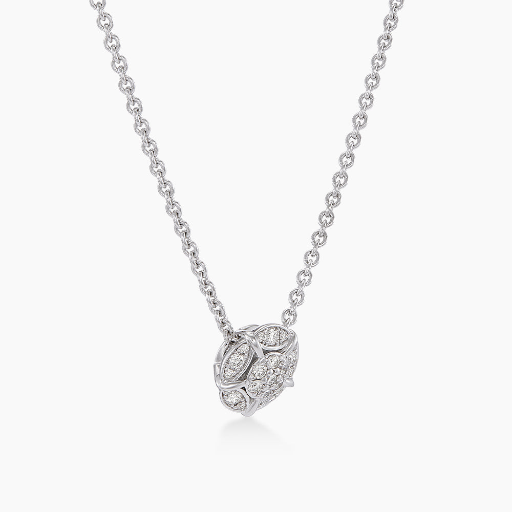 Diamond Necklace in 750/18K White Gold 274290126(N)