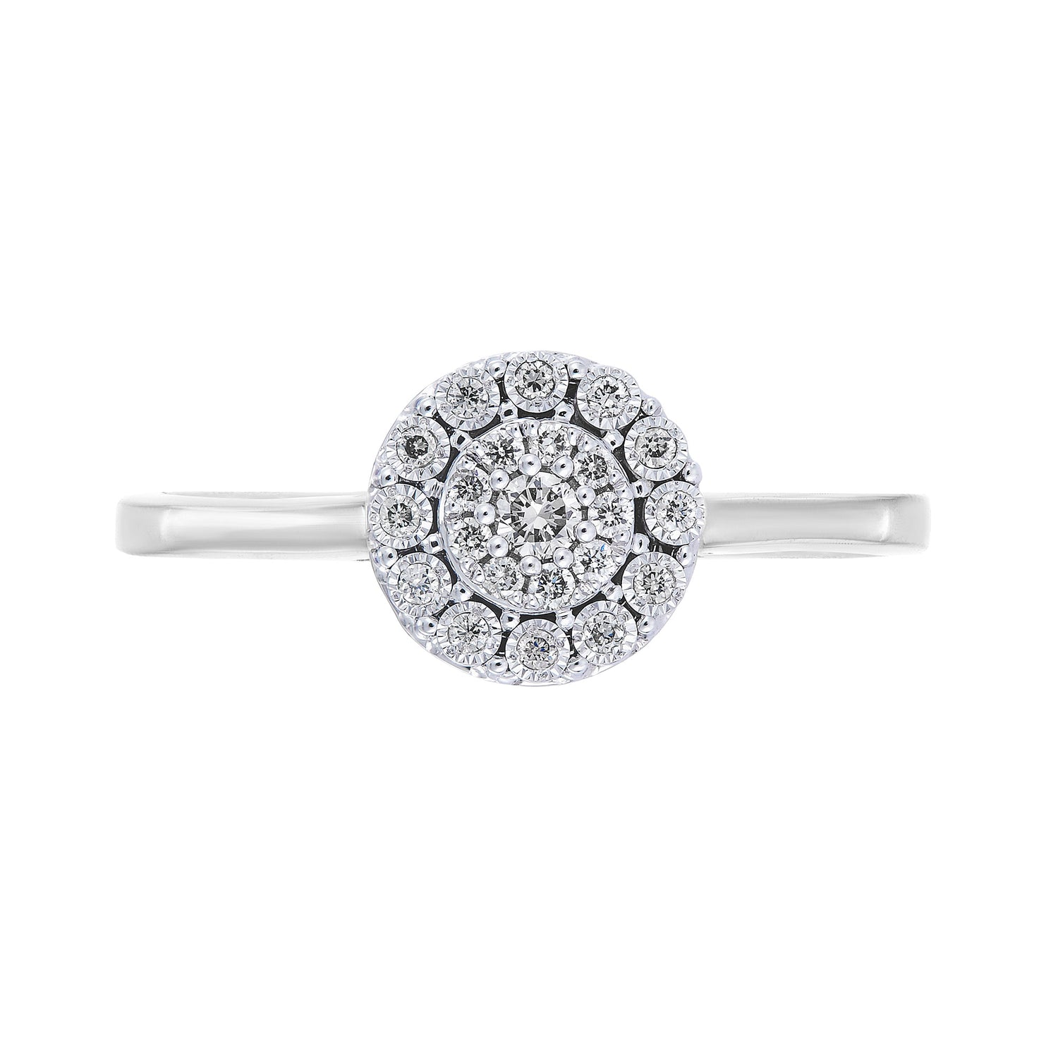 Diamond Ring in 375/9K White Gold 265381222