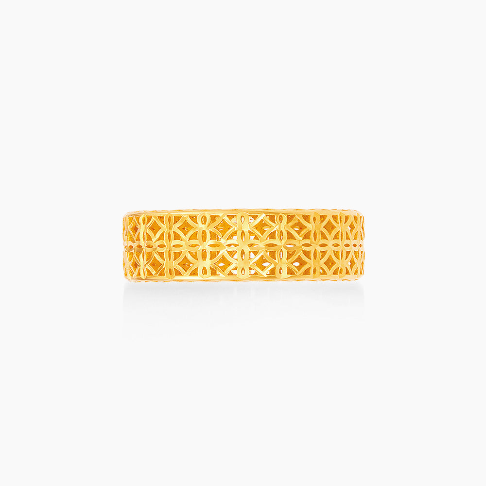 916/22K Yellow Gold Ring KF29090325