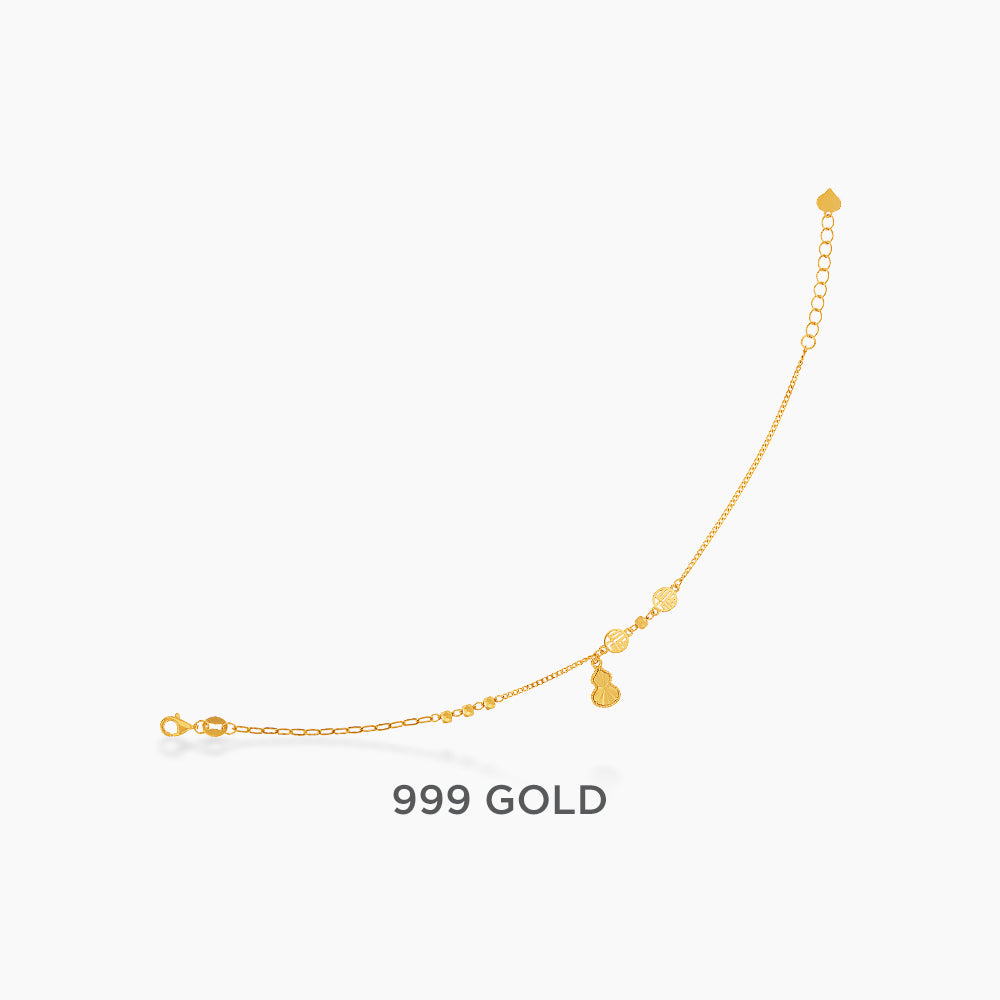 999/24K Yellow Gold Bracelet 9700006Y