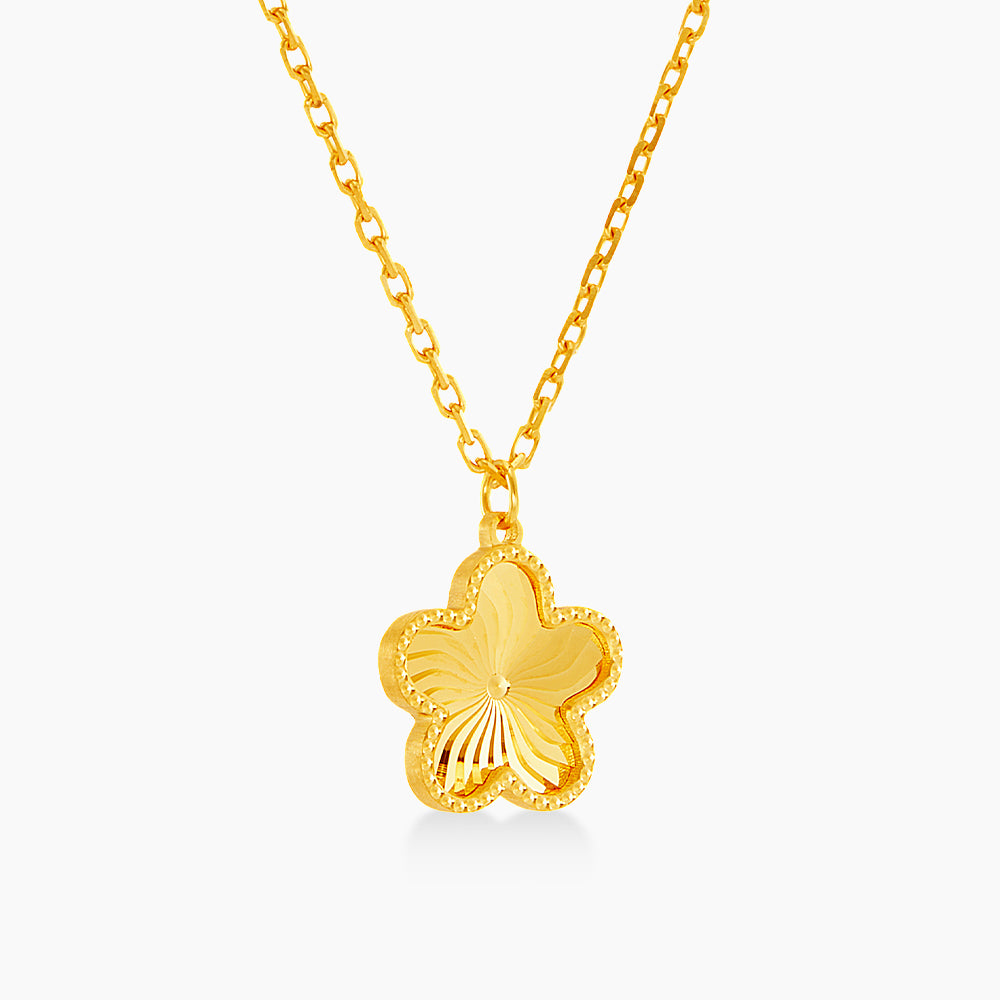 916/22K Yellow Gold Necklace KT42760325