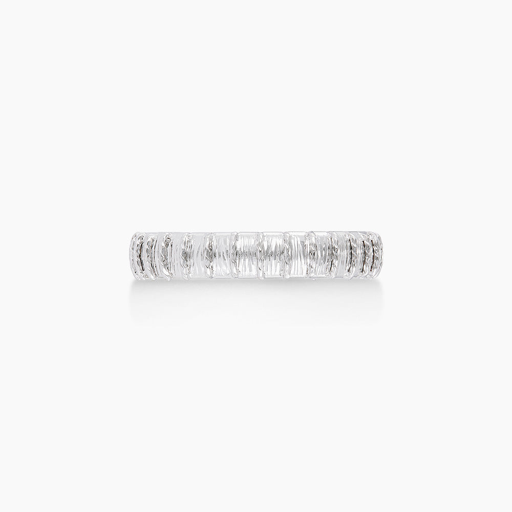Oro Italia 916 White Gold Ring GR62120426(4W) (22K Gold)