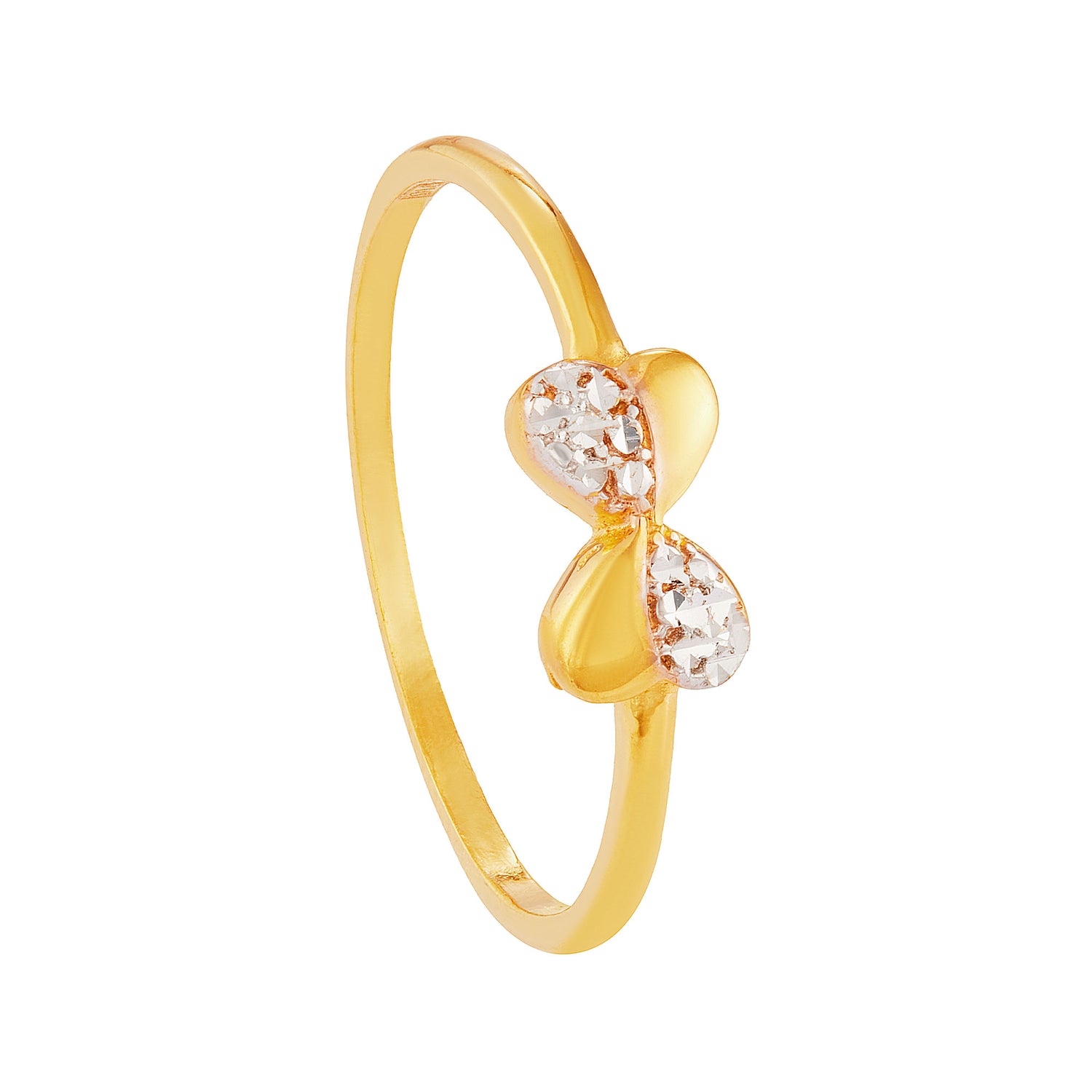 916/22K Yellow and White Gold Ring 6200062YW