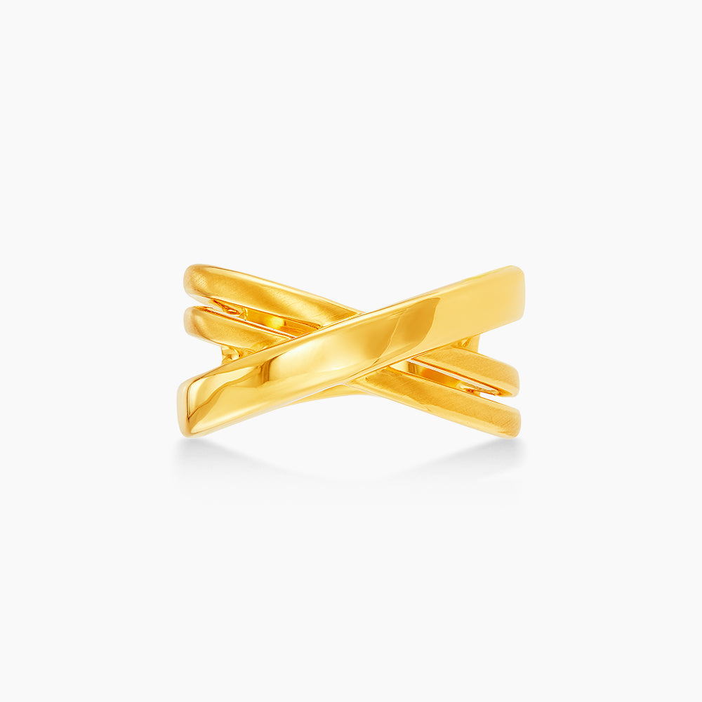 999/24K Yellow Gold Ring LTR100624