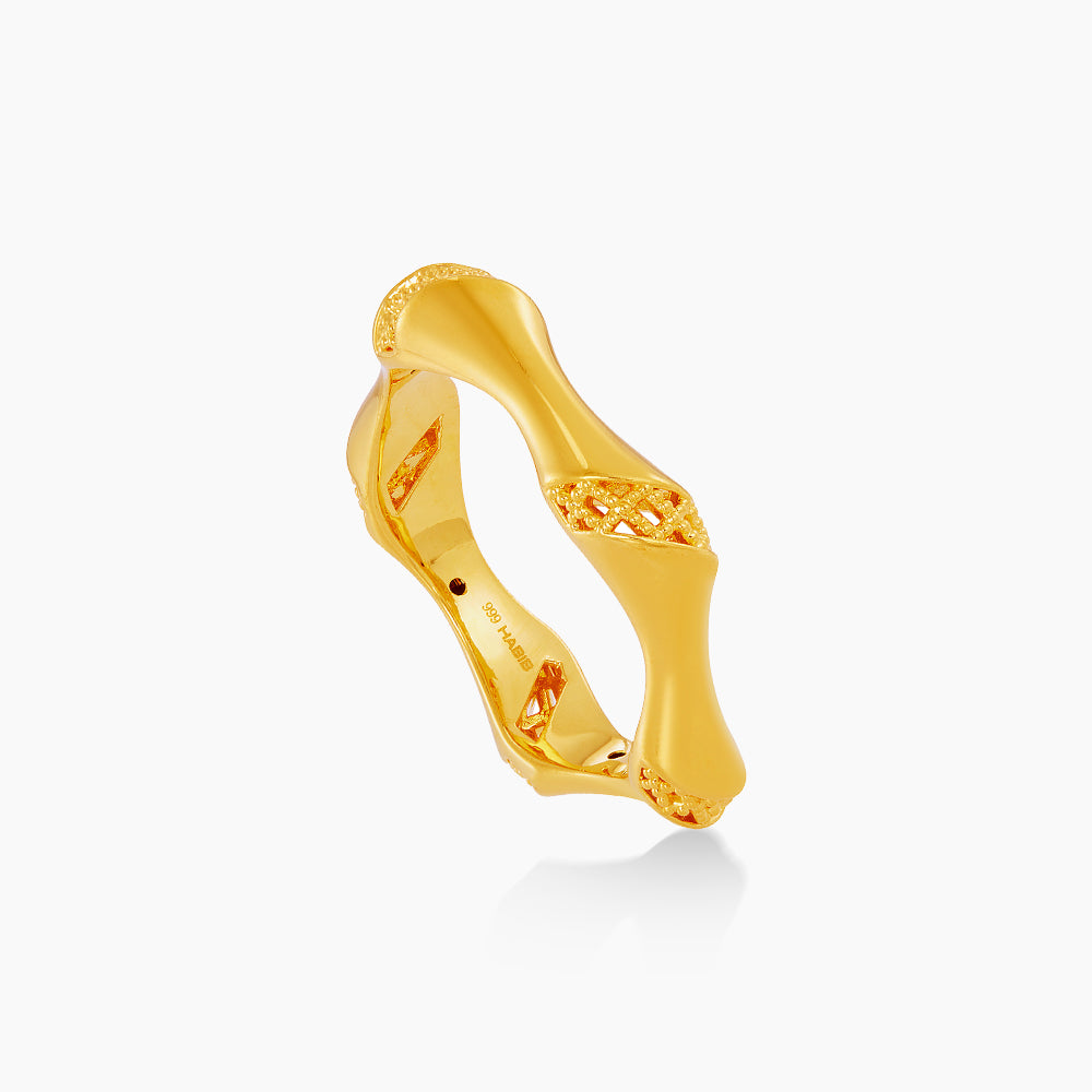 999/24K Yellow Gold Ring 9200031Y