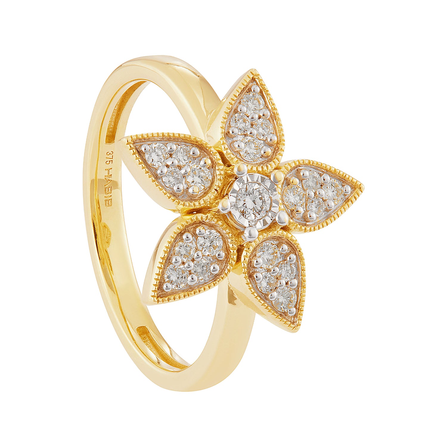 Diamond Ring in 375/9K Yellow Gold 274320126(R)