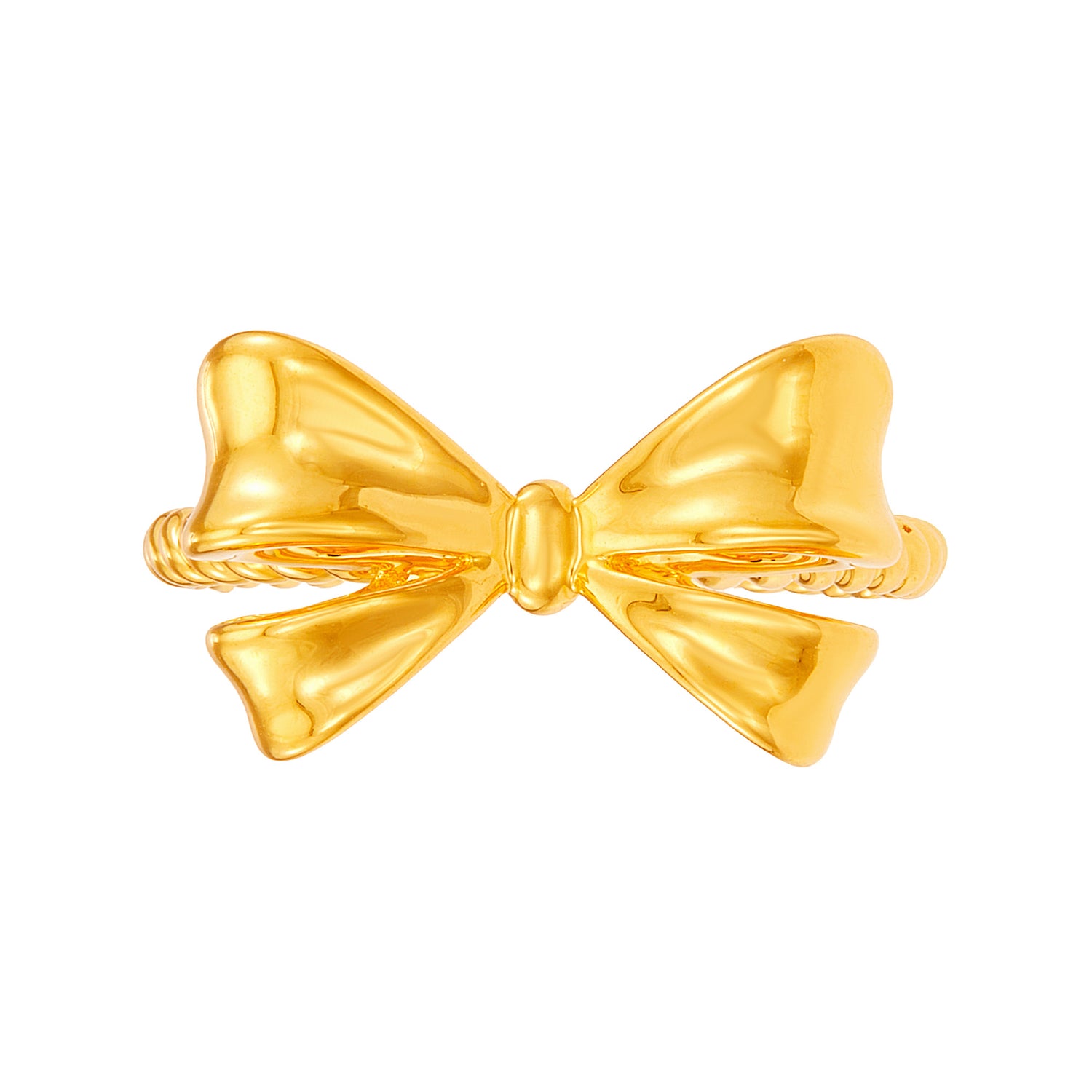 999/24K Yellow Gold Ring (Ribbon) 9GR00561224
