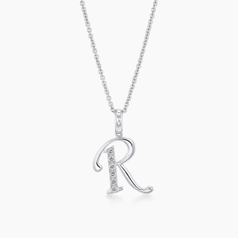 Diamond Necklace in 375/9K White Gold 560211023(R)-WG