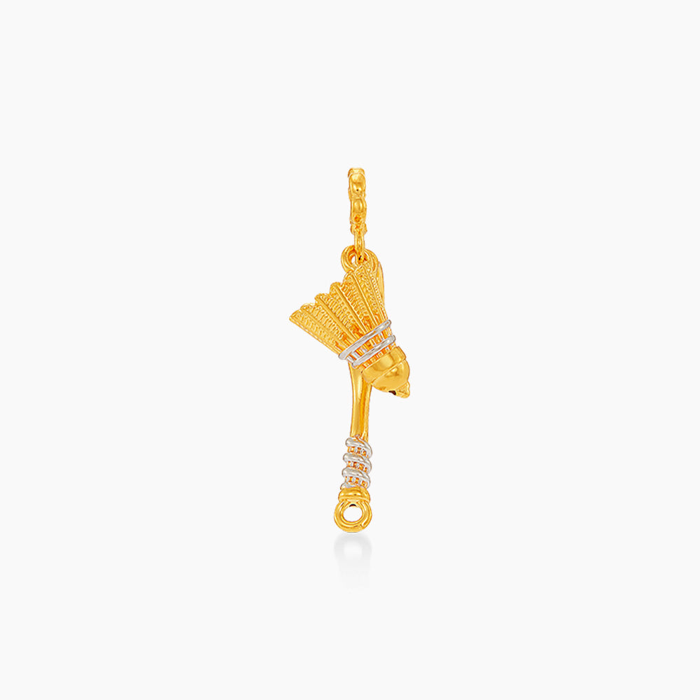 916/22K Yellow and White Gold Charm 6800119YW