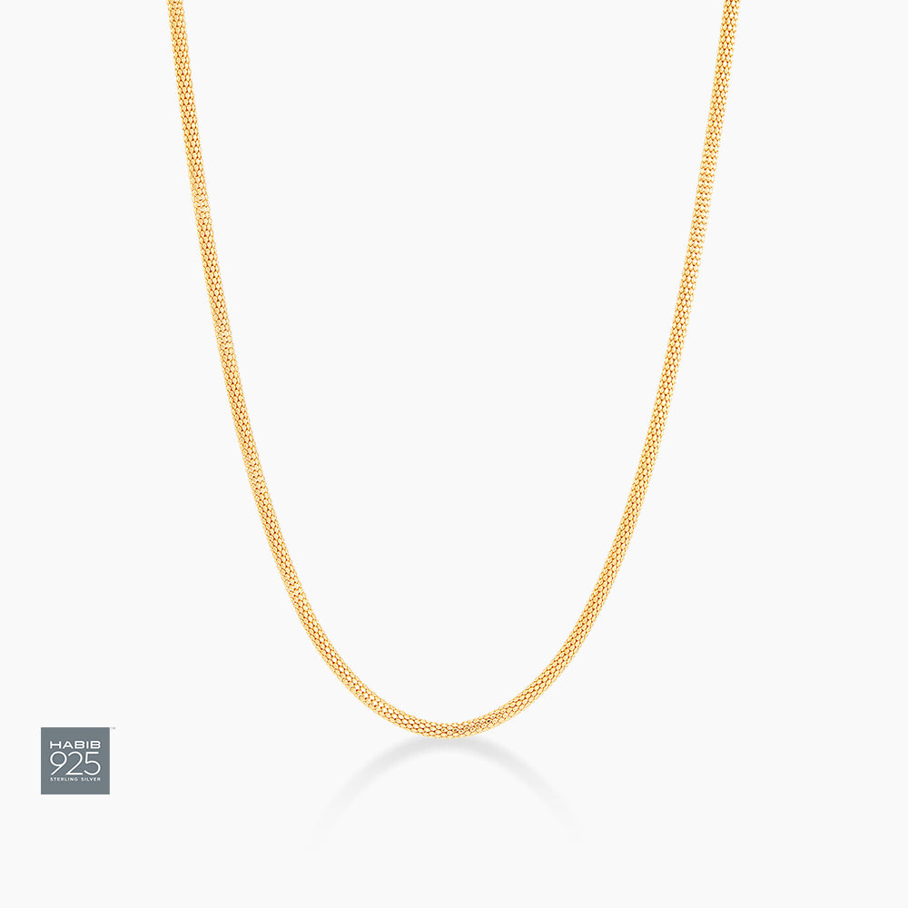 925 Silver Necklace 036 CORB36FLD(GC)