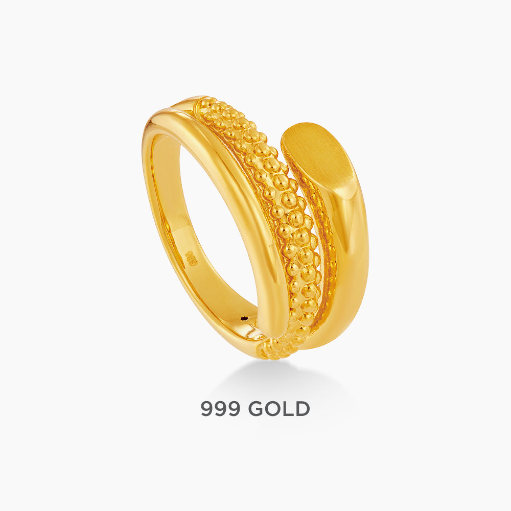 999/24K Yellow Gold Ring 9200064Y