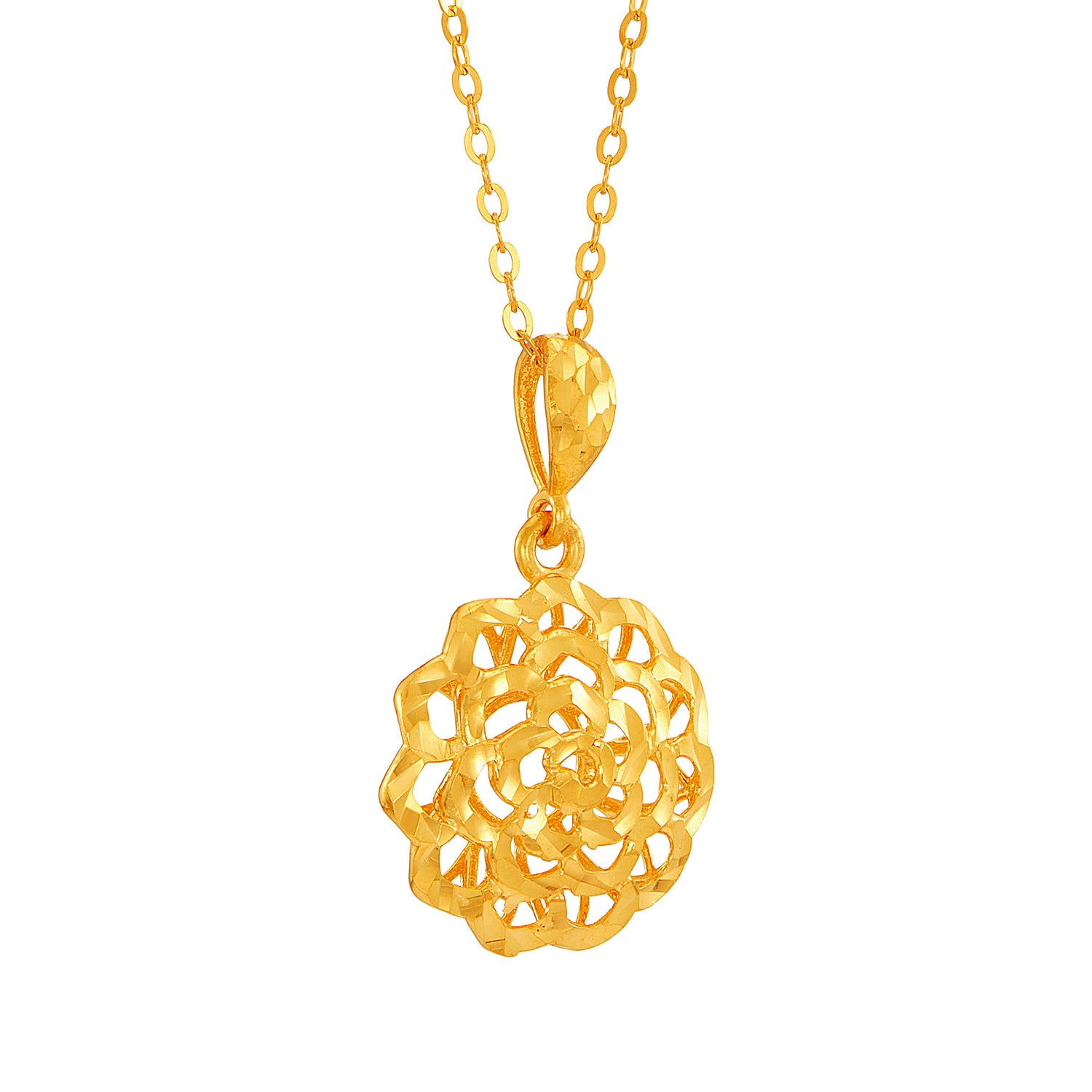 916/22K Yellow Gold Pendant P13380325(C)