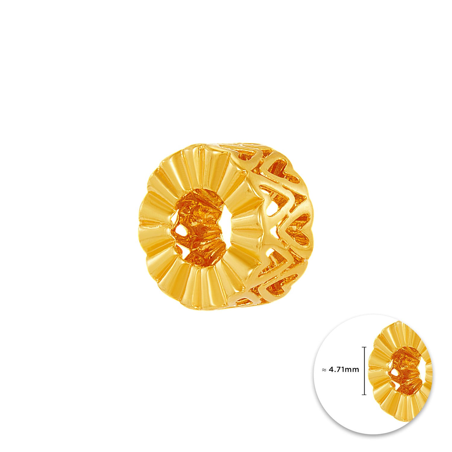 916/22K Yellow Gold Charm P14500125
