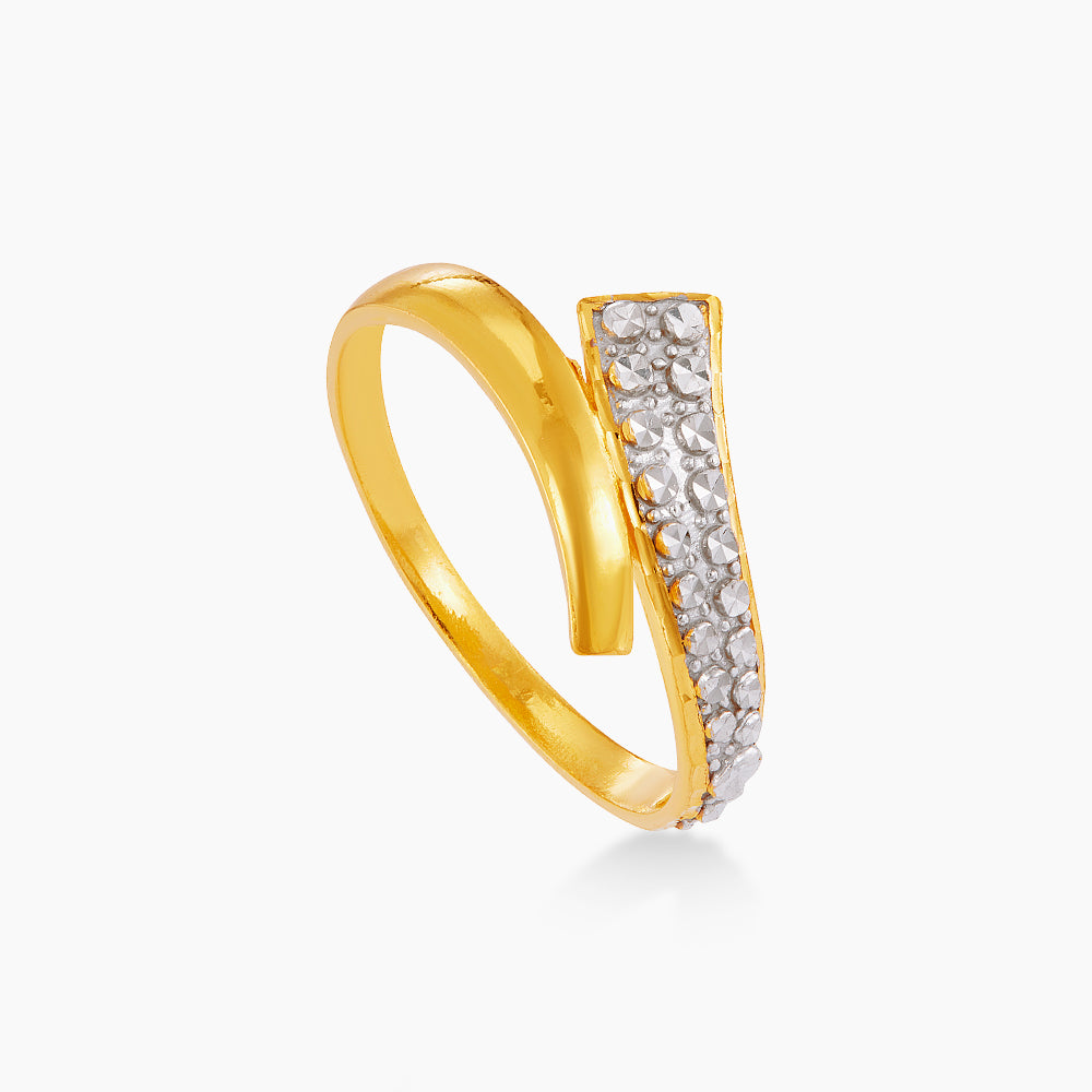 916/22K Yellow and White Gold Ring 6200172YW