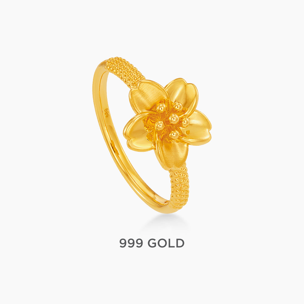 999/24K Yellow Gold Ring 9200111Y