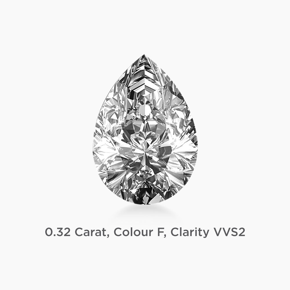 HABIB GIA Certificated Diamond 0.32ct, F, VVS2
