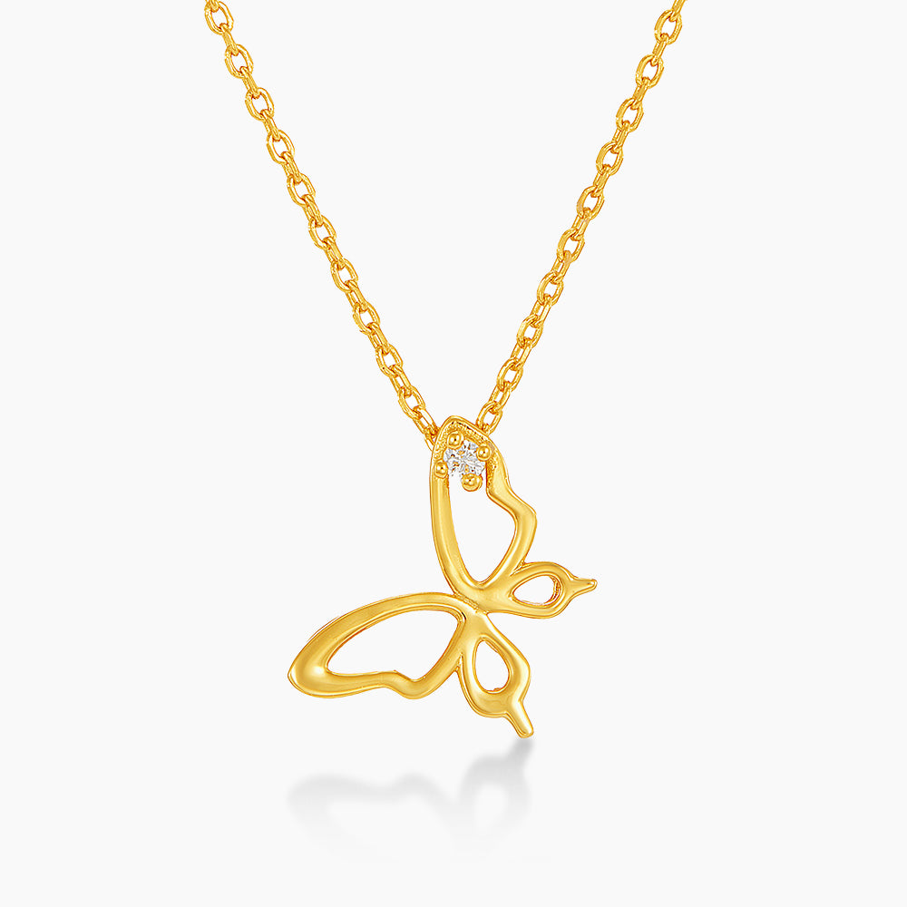 925 Diamond Necklace 561740926(YG)