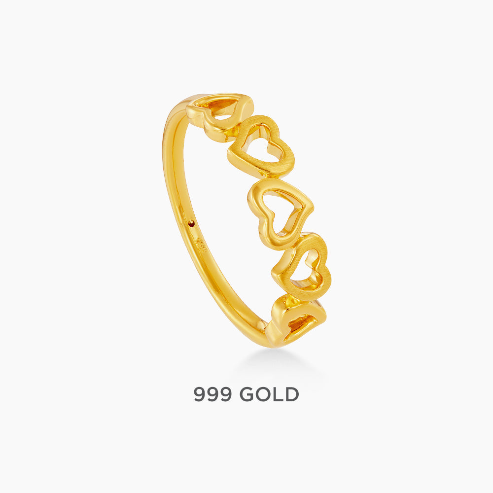 999/24K Yellow Gold Ring 9200090Y
