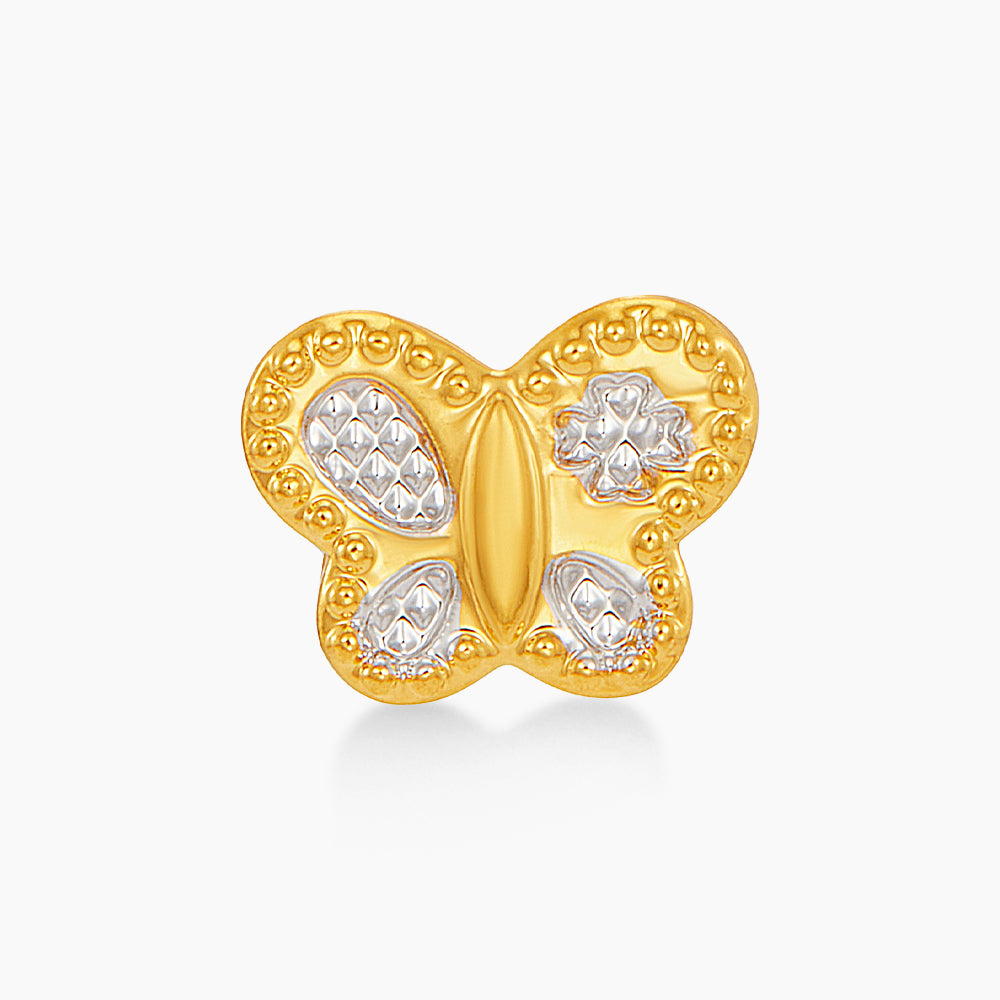 916/22K Yellow and White Gold Charm 6800253YW