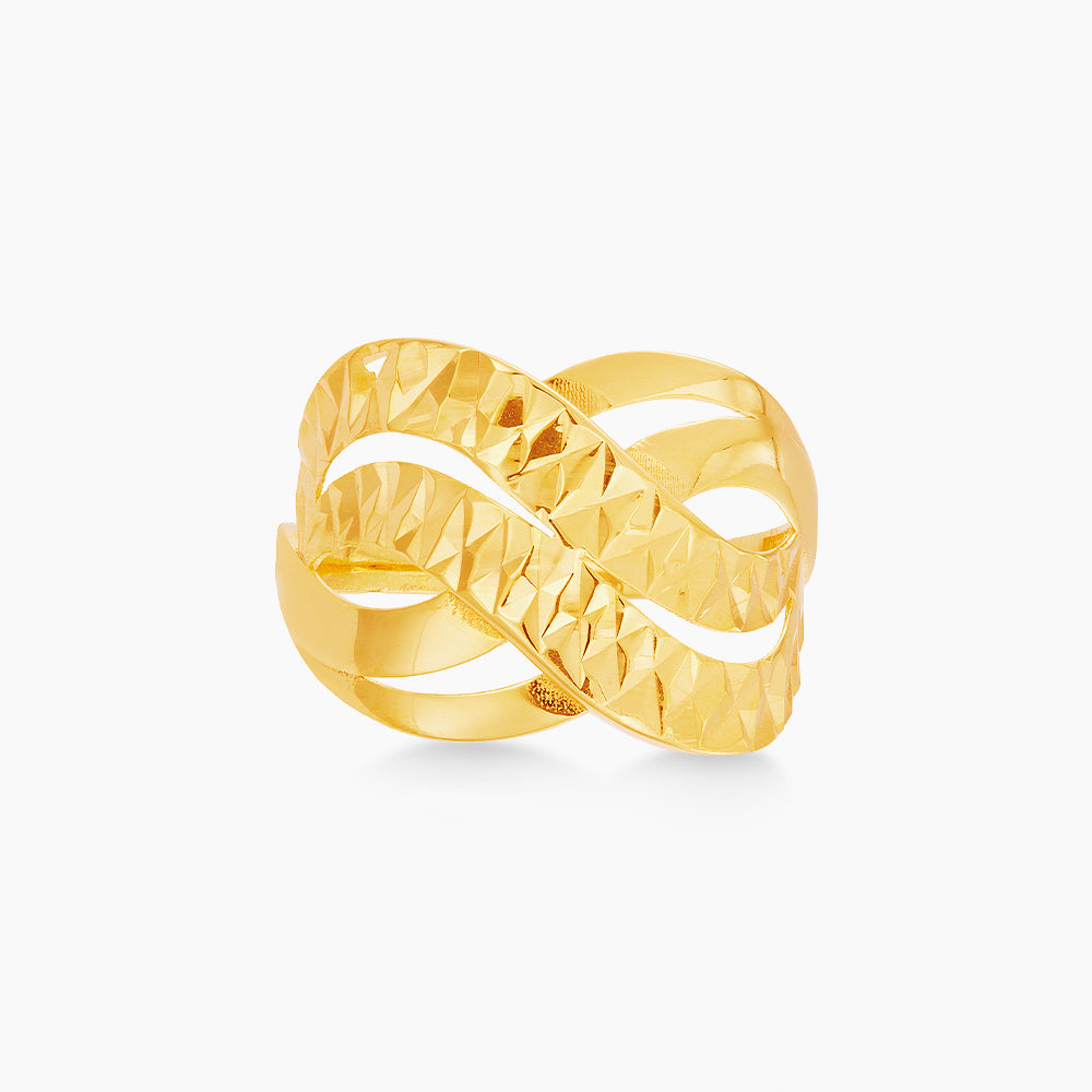 Oro Italia 916 Yellow Gold Ring GR58980425 (22K Gold)