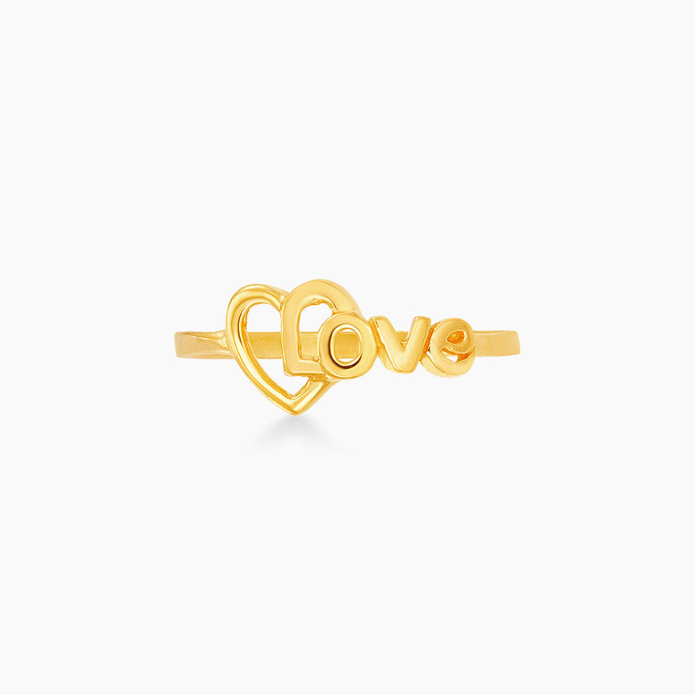 916/22K Yellow Gold Ring R-1090623