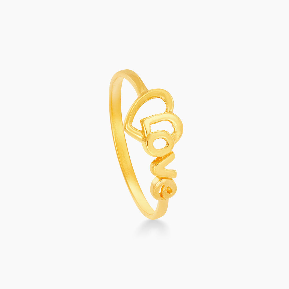 916/22K Yellow Gold Ring R-1090623