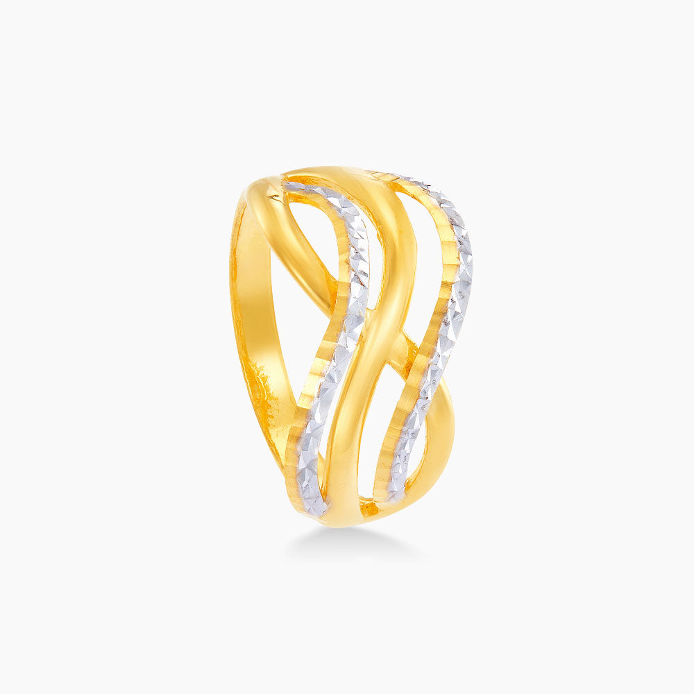 916/22K Yellow and White Gold Ring R14430923