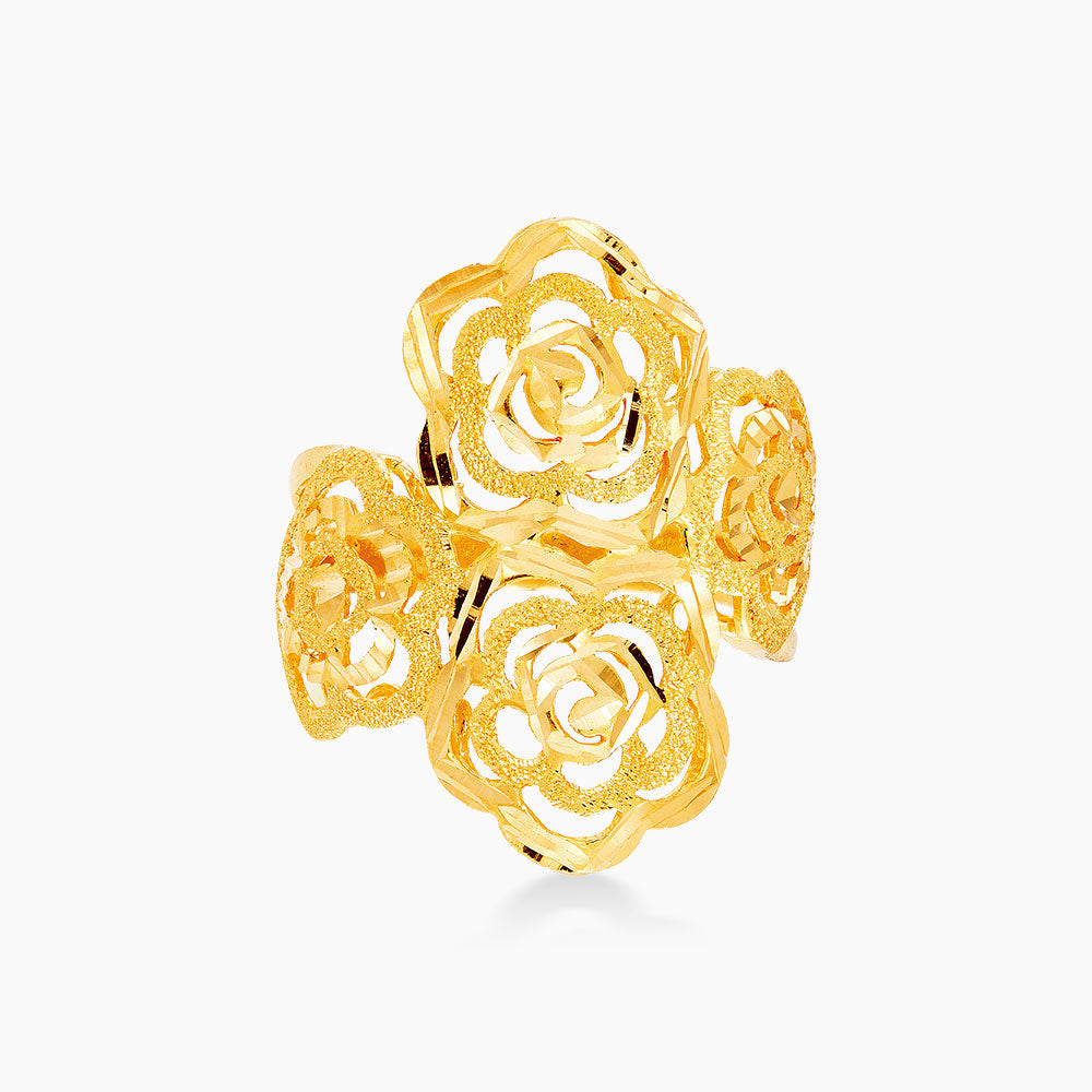 916/22K Yellow Gold Ring R3A0523