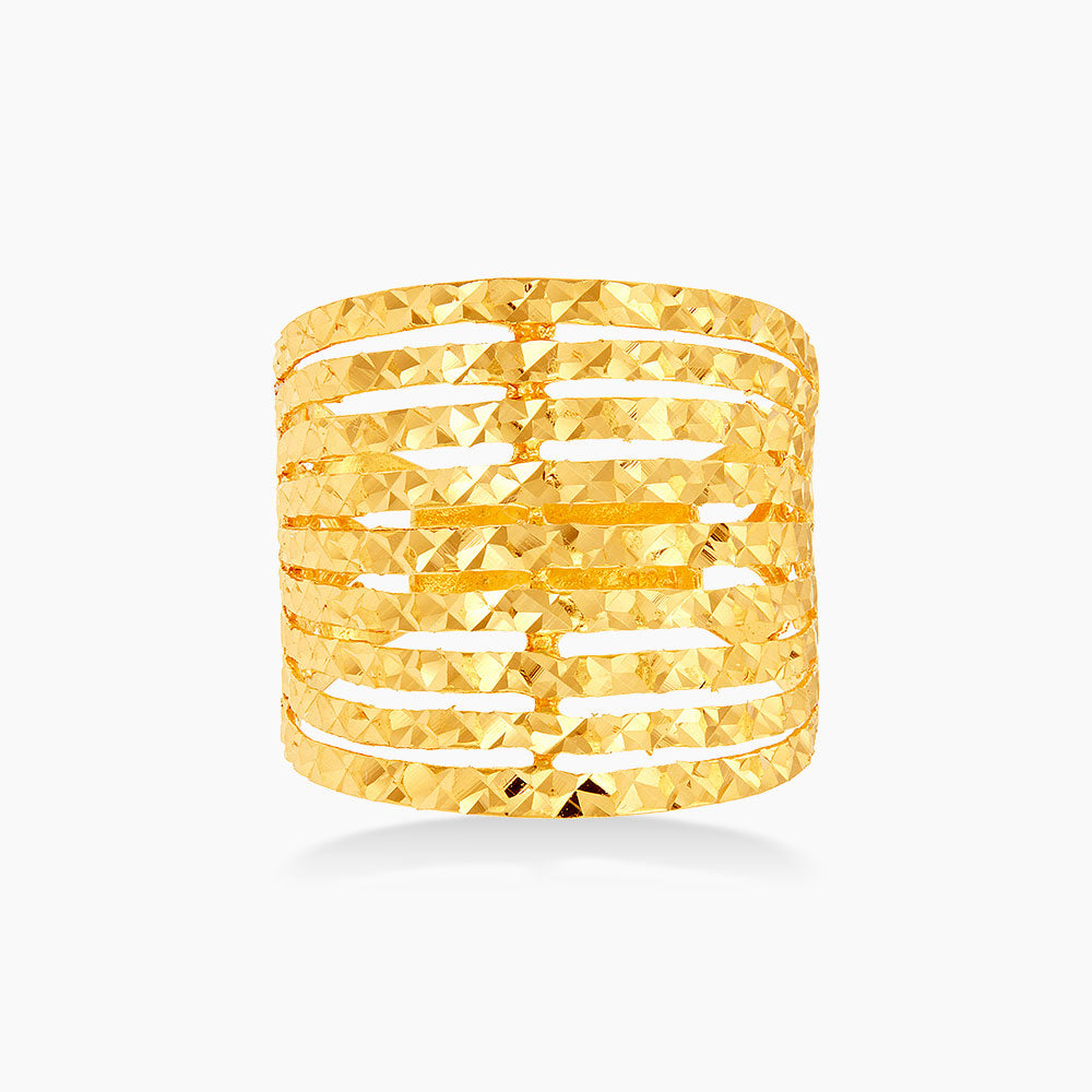 916/22K Yellow Gold Ring R630523