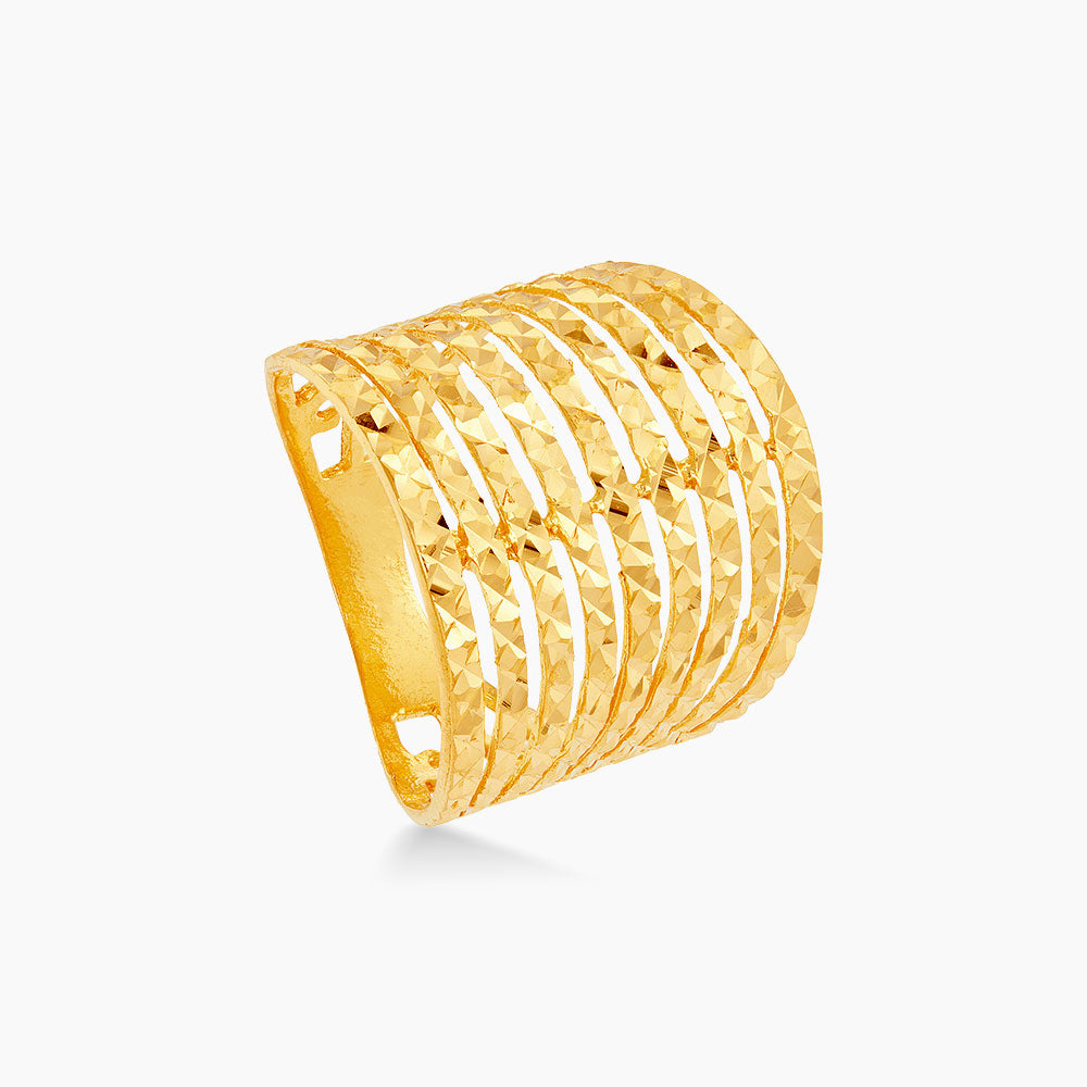 916/22K Yellow Gold Ring R630523