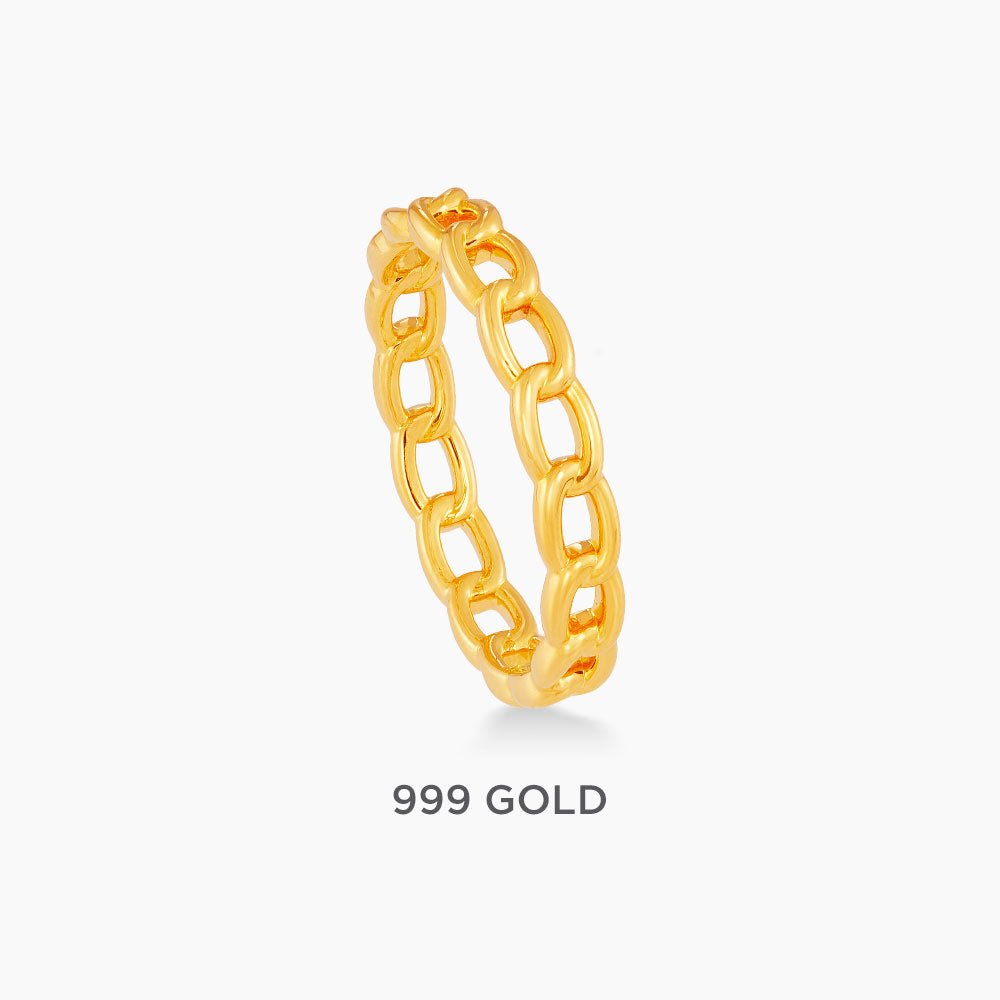 999/24K Yellow Gold Ring R9AAA0822(3)