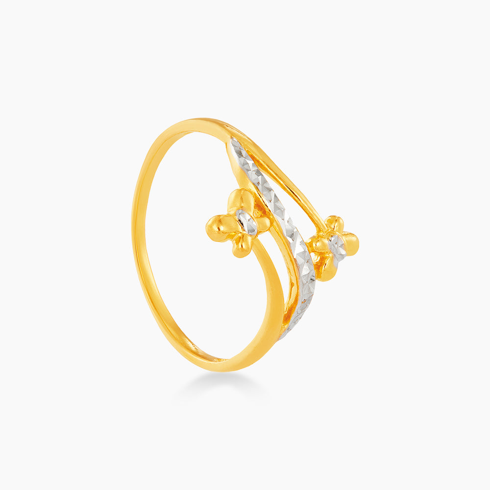916/22K Yellow and White Gold Ring RG16930124