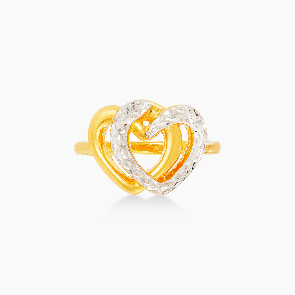 916/22K Yellow and White Gold Ring RG17080624