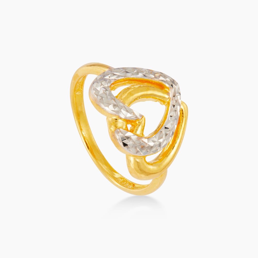 916/22K Yellow and White Gold Ring RG17080624