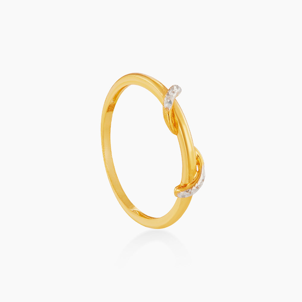 916/22K Yellow and White Gold Ring 6200099YW