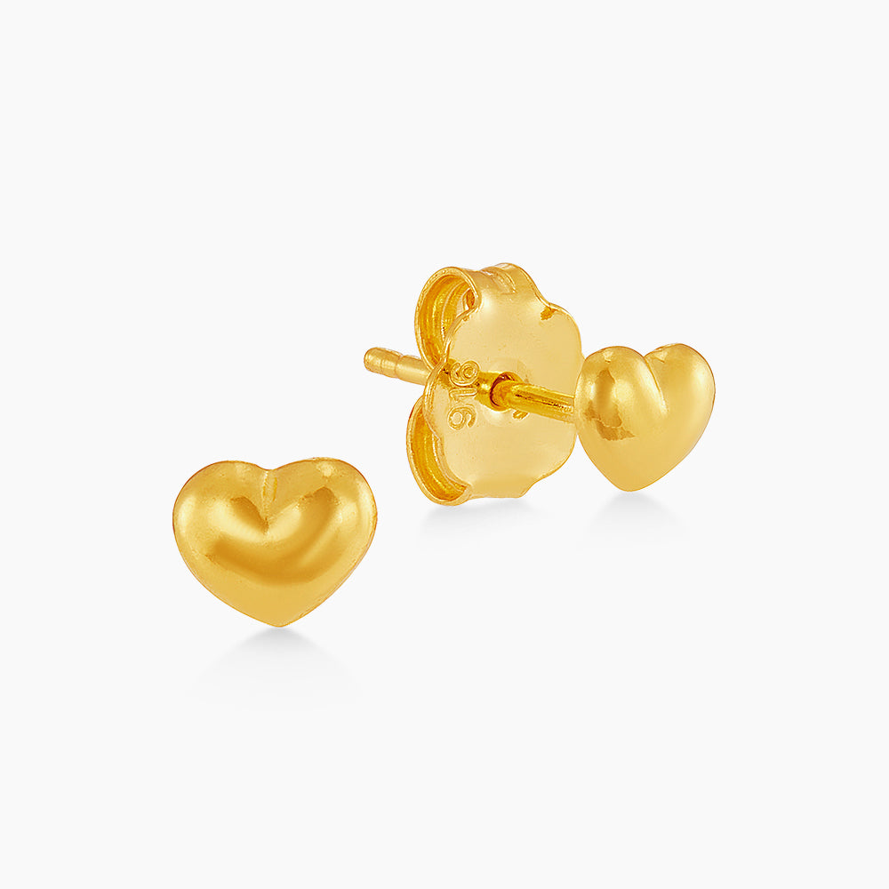 916/22K Yellow Gold Earrings 6300035Y