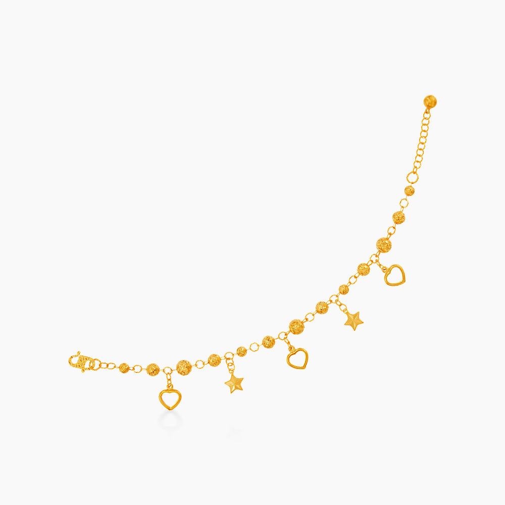 916/22K Yellow Gold Bracelet (for baby) ST-B31224