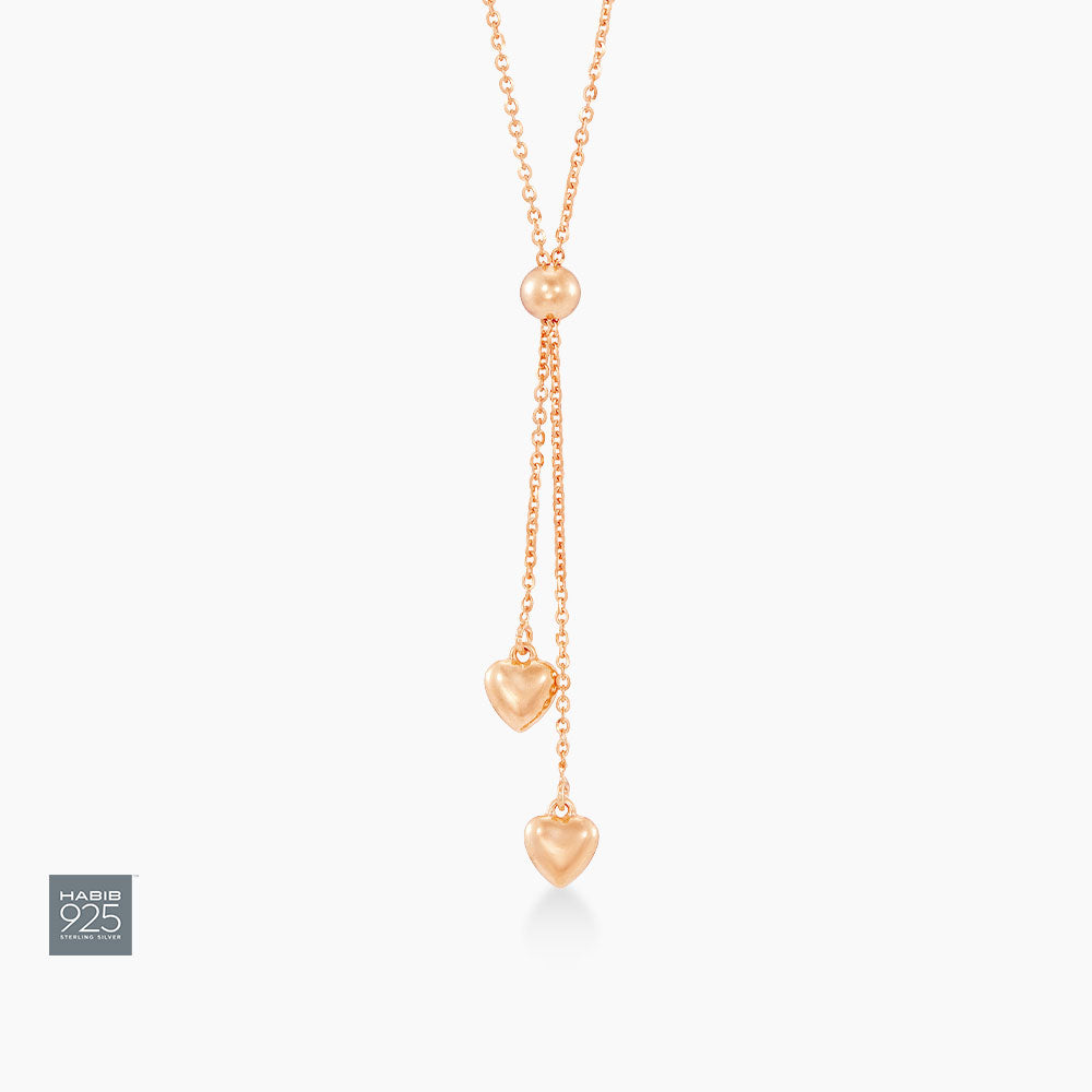 925 Silver Adjustable Necklace CJ-7CL3(R)