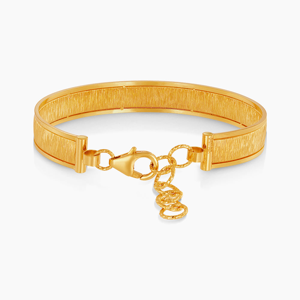 Oro Italia 916 Yellow Gold Bangle GB95360326(5) (22K Gold)