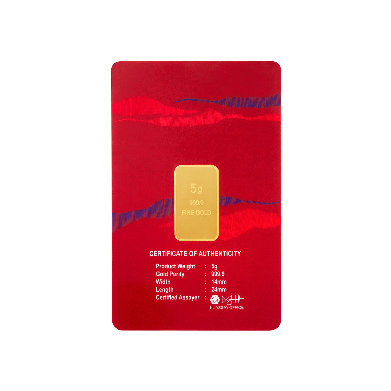 [Self-Pickup Only] HABIB 2026 Year of Horse | 5g 999.9 Gold Bar (Fiery Fortune)