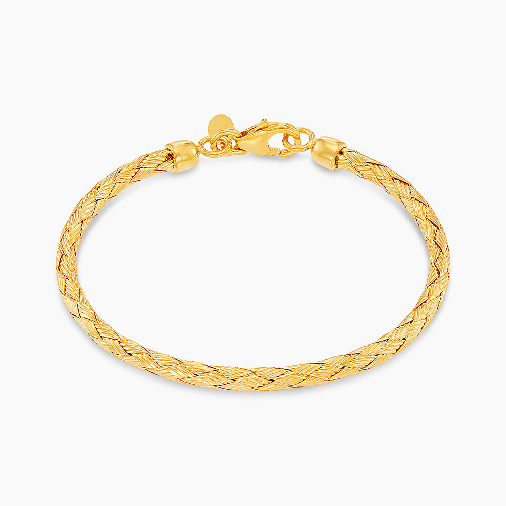 Oro Italia 916 Yellow Gold Bangle GB94211025(2.5Y)-BBY (22K Gold)