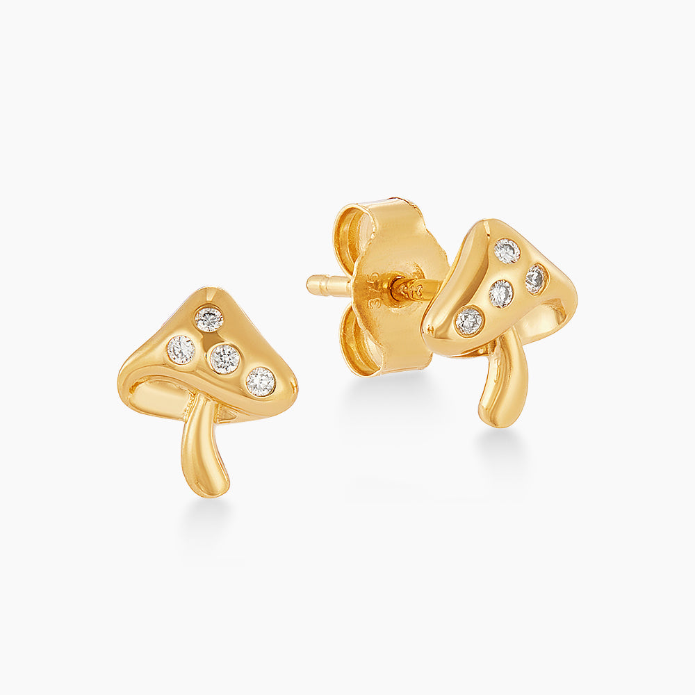 Diamond Earrings in 375/9K Yellow Gold 458490626
