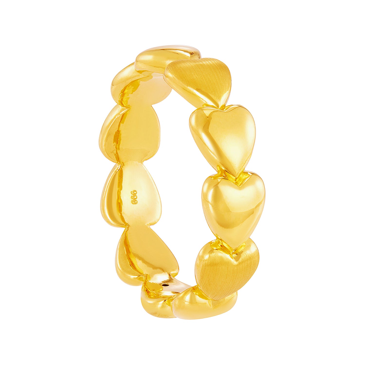 999/24K Yellow Gold Ring 9200011Y