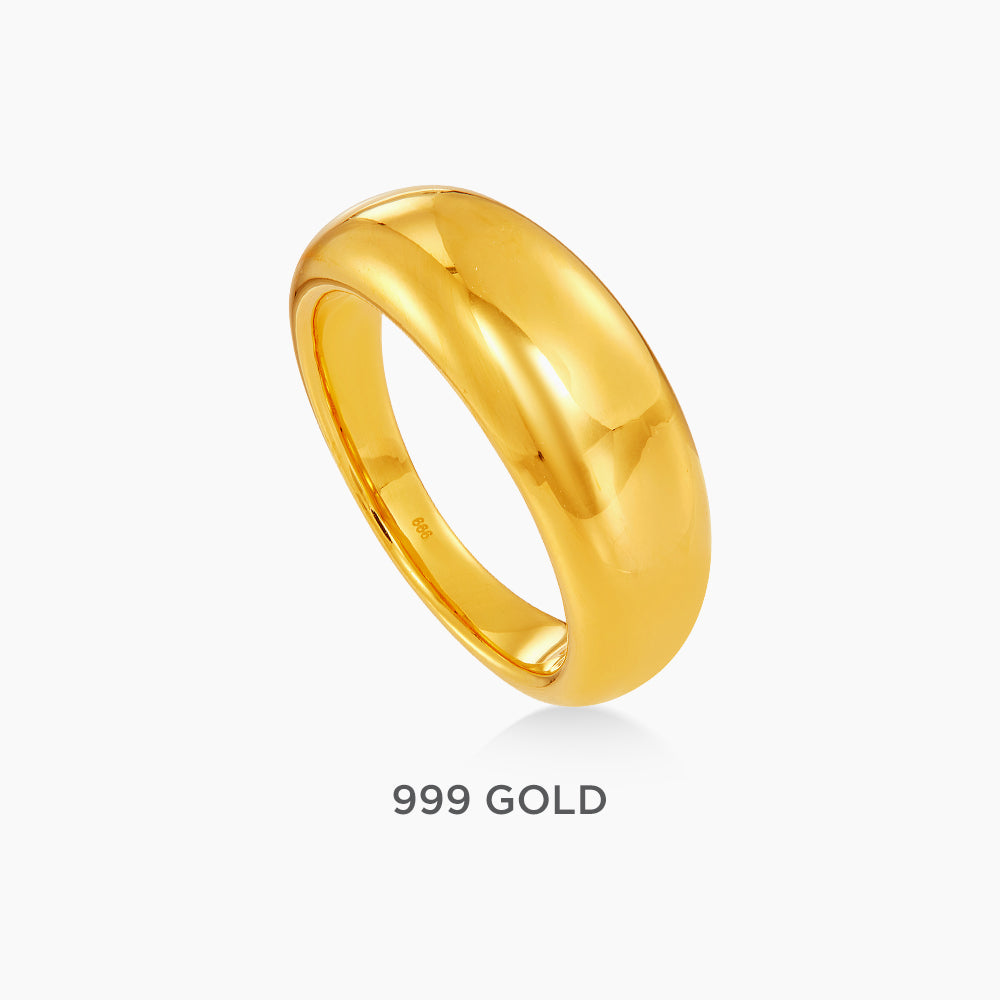 999/24K Yellow Gold Ring 9200088Y