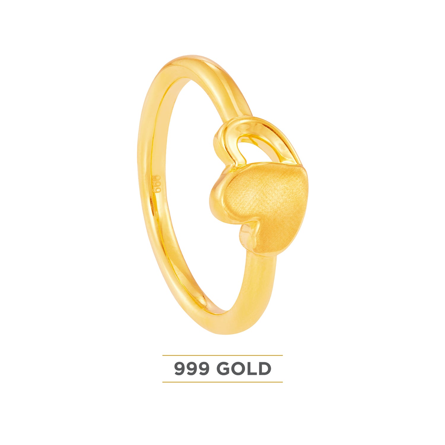 999/24K Yellow Gold Ring 9GR00131024
