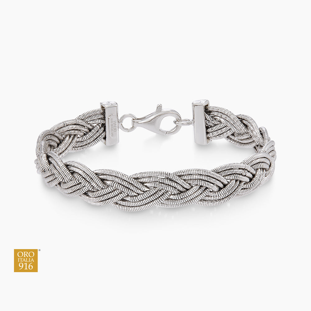 Oro Italia 916 White Gold Bracelet GW54780126(W) (22K Gold)