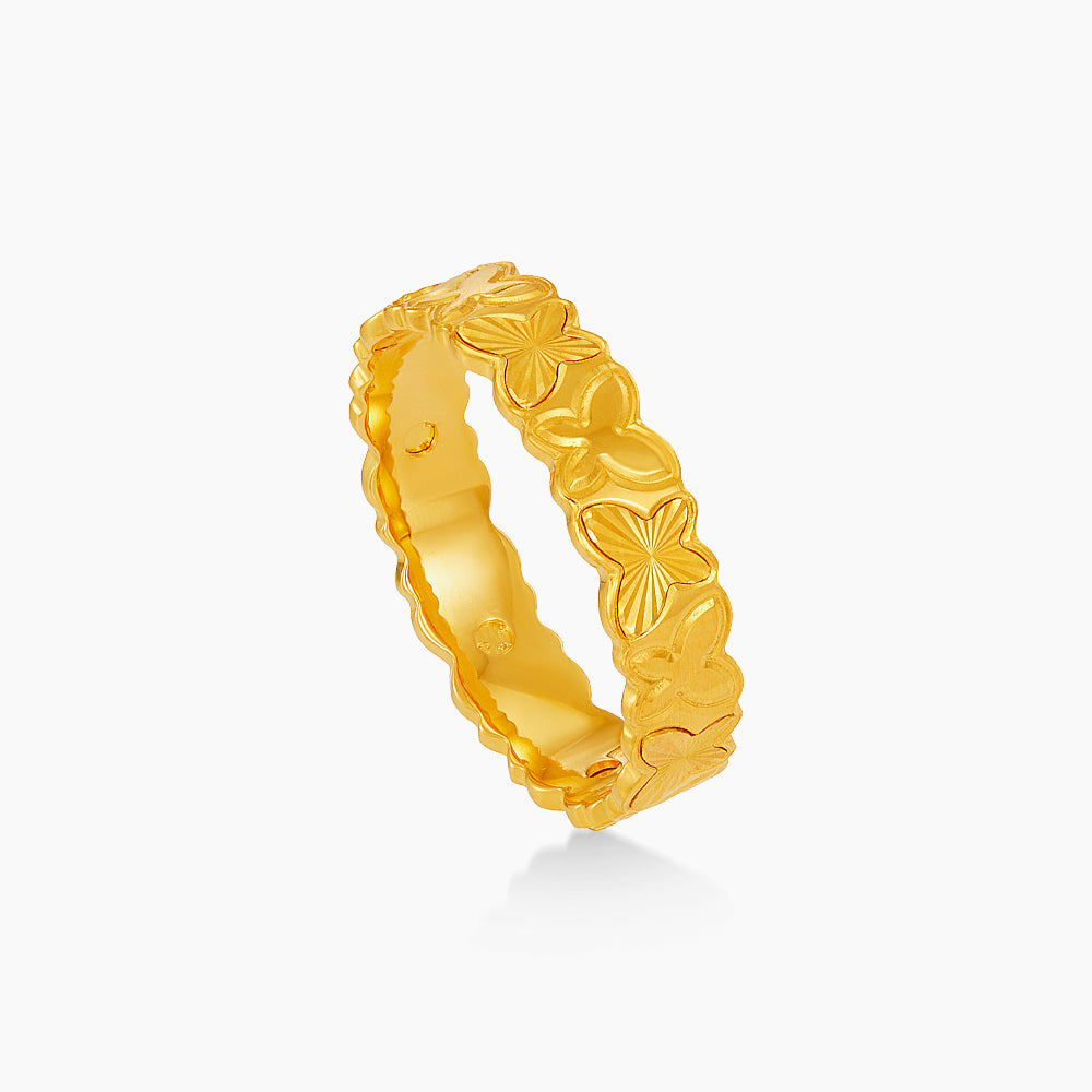999/24K Yellow Gold Ring 9200050Y